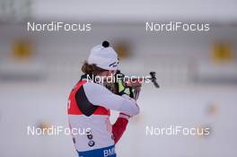 25.01.2015, Antholz, Italy (ITA): Christian Gow (CAN) - IBU world cup biathlon, relay men, Antholz (ITA). www.nordicfocus.com. © Manzoni/NordicFocus. Every downloaded picture is fee-liable.