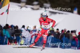 25.01.2015, Antholz, Italy (ITA): Thomas Bormolini (ITA) - IBU world cup biathlon, relay men, Antholz (ITA). www.nordicfocus.com. © Manzoni/NordicFocus. Every downloaded picture is fee-liable.