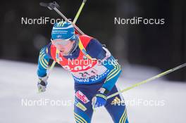 25.01.2015, Antholz, Italy (ITA): Ted Armgren (SWE) - IBU world cup biathlon, relay men, Antholz (ITA). www.nordicfocus.com. © Manzoni/NordicFocus. Every downloaded picture is fee-liable.
