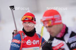 25.01.2015, Antholz, Italy (ITA): Michal Slesingr (CZE) - IBU world cup biathlon, relay men, Antholz (ITA). www.nordicfocus.com. © Manzoni/NordicFocus. Every downloaded picture is fee-liable.