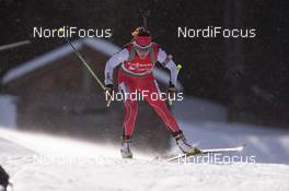 25.01.2015, Antholz, Italy (ITA): Emilie Jordanova (BUL) - IBU world cup biathlon, relay women, Antholz (ITA). www.nordicfocus.com. © Manzoni/NordicFocus. Every downloaded picture is fee-liable.