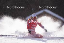 25.01.2015, Antholz, Italy (ITA): Bente Landheim (NOR) - IBU world cup biathlon, relay women, Antholz (ITA). www.nordicfocus.com. © Manzoni/NordicFocus. Every downloaded picture is fee-liable.