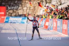 25.01.2015, Antholz, Italy (ITA): Laura Dahlmeier (GER) - IBU world cup biathlon, relay women, Antholz (ITA). www.nordicfocus.com. © Manzoni/NordicFocus. Every downloaded picture is fee-liable.