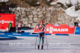 25.01.2015, Antholz, Italy (ITA): Olga Abramova (UKR) - IBU world cup biathlon, relay women, Antholz (ITA). www.nordicfocus.com. © Manzoni/NordicFocus. Every downloaded picture is fee-liable.