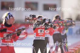 25.01.2015, Antholz, Italy (ITA): Lena Haecki (SUI) - IBU world cup biathlon, relay women, Antholz (ITA). www.nordicfocus.com. © Manzoni/NordicFocus. Every downloaded picture is fee-liable.
