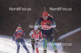 25.01.2015, Antholz, Italy (ITA): Juliya Dzhyma (UKR) - IBU world cup biathlon, relay women, Antholz (ITA). www.nordicfocus.com. © Manzoni/NordicFocus. Every downloaded picture is fee-liable.