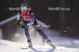 25.01.2015, Antholz, Italy (ITA): Susan Dunklee (USA) - IBU world cup biathlon, relay women, Antholz (ITA). www.nordicfocus.com. © Manzoni/NordicFocus. Every downloaded picture is fee-liable.