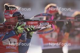 25.01.2015, Antholz, Italy (ITA): Jitka Landova (CZE) - IBU world cup biathlon, relay women, Antholz (ITA). www.nordicfocus.com. © Manzoni/NordicFocus. Every downloaded picture is fee-liable.