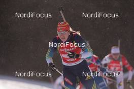25.01.2015, Antholz, Italy (ITA): Juliya Dzhyma (UKR) - IBU world cup biathlon, relay women, Antholz (ITA). www.nordicfocus.com. © Manzoni/NordicFocus. Every downloaded picture is fee-liable.