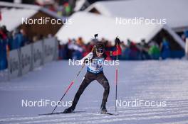 22.01.2015, Antholz, Italy (ITA): Brendan Green (CAN) - IBU world cup biathlon, sprint men, Antholz (ITA). www.nordicfocus.com. © Manzoni/NordicFocus. Every downloaded picture is fee-liable.