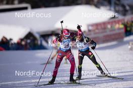 22.01.2015, Antholz, Italy (ITA): Andrejs Rastorgujevs (LAT) - IBU world cup biathlon, sprint men, Antholz (ITA). www.nordicfocus.com. © Manzoni/NordicFocus. Every downloaded picture is fee-liable.