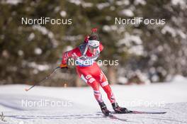 22.01.2015, Antholz, Italy (ITA): Ole Einar Bjoerndalen (NOR) - IBU world cup biathlon, sprint men, Antholz (ITA). www.nordicfocus.com. © Manzoni/NordicFocus. Every downloaded picture is fee-liable.