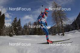 22.01.2015, Antholz, Italy (ITA): Ondrej Moravec (CZE) - IBU world cup biathlon, sprint men, Antholz (ITA). www.nordicfocus.com. © Manzoni/NordicFocus. Every downloaded picture is fee-liable.