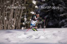 22.01.2015, Antholz, Italy (ITA): Jean Guillaume Beatrix (FRA) - IBU world cup biathlon, sprint men, Antholz (ITA). www.nordicfocus.com. © Manzoni/NordicFocus. Every downloaded picture is fee-liable.