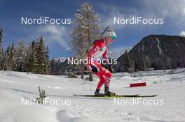 22.01.2015, Antholz, Italy (ITA): Johannes Thingnes Boe (NOR) - IBU world cup biathlon, sprint men, Antholz (ITA). www.nordicfocus.com. © Manzoni/NordicFocus. Every downloaded picture is fee-liable.