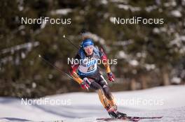 22.01.2015, Antholz, Italy (ITA): Simon Schempp (GER) - IBU world cup biathlon, sprint men, Antholz (ITA). www.nordicfocus.com. © Manzoni/NordicFocus. Every downloaded picture is fee-liable.
