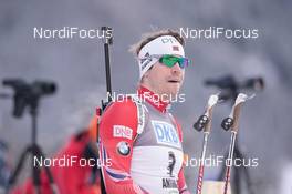22.01.2015, Antholz, Italy (ITA): Emil Hegle Svendsen (NOR) - IBU world cup biathlon, sprint men, Antholz (ITA). www.nordicfocus.com. © Manzoni/NordicFocus. Every downloaded picture is fee-liable.