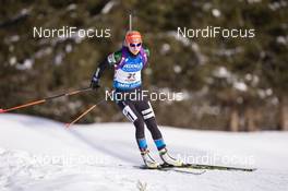 23.01.2015, Antholz, Italy (ITA): Mari Laukkanen (FIN) - IBU world cup biathlon, sprint women, Antholz (ITA). www.nordicfocus.com. © Manzoni/NordicFocus. Every downloaded picture is fee-liable.
