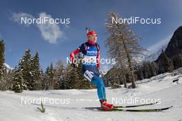 23.01.2015, Antholz, Italy (ITA): Ekaterina Glazyrina (RUS) - IBU world cup biathlon, sprint women, Antholz (ITA). www.nordicfocus.com. © Manzoni/NordicFocus. Every downloaded picture is fee-liable.