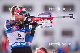 23.01.2015, Antholz, Italy (ITA): Jitka Landova (CZE) - IBU world cup biathlon, sprint women, Antholz (ITA). www.nordicfocus.com. © Manzoni/NordicFocus. Every downloaded picture is fee-liable.