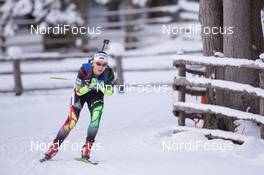 23.01.2015, Antholz, Italy (ITA): Nastassia Dubarezava  (BLR) - IBU world cup biathlon, sprint women, Antholz (ITA). www.nordicfocus.com. © Manzoni/NordicFocus. Every downloaded picture is fee-liable.