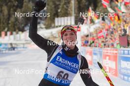 23.01.2015, Antholz, Italy (ITA): Lena Haecki (SUI) - IBU world cup biathlon, sprint women, Antholz (ITA). www.nordicfocus.com. © Manzoni/NordicFocus. Every downloaded picture is fee-liable.