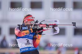 23.01.2015, Antholz, Italy (ITA): Laura Dahlmeier (GER) - IBU world cup biathlon, sprint women, Antholz (ITA). www.nordicfocus.com. © Manzoni/NordicFocus. Every downloaded picture is fee-liable.