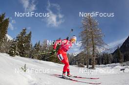 23.01.2015, Antholz, Italy (ITA): Dorothea Wierer (ITA) - IBU world cup biathlon, sprint women, Antholz (ITA). www.nordicfocus.com. © Manzoni/NordicFocus. Every downloaded picture is fee-liable.