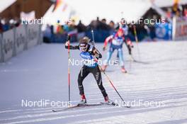 23.01.2015, Antholz, Italy (ITA): Elisa Gasparin (SUI) - IBU world cup biathlon, sprint women, Antholz (ITA). www.nordicfocus.com. © Manzoni/NordicFocus. Every downloaded picture is fee-liable.