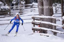 23.01.2015, Antholz, Italy (ITA): Victoria Padial Hernandez (ESP) - IBU world cup biathlon, sprint women, Antholz (ITA). www.nordicfocus.com. © Manzoni/NordicFocus. Every downloaded picture is fee-liable.