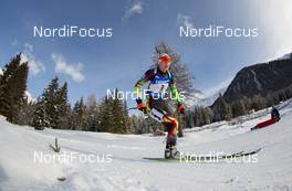 23.01.2015, Antholz, Italy (ITA): Darya Domracheva (BLR) - IBU world cup biathlon, sprint women, Antholz (ITA). www.nordicfocus.com. © Manzoni/NordicFocus. Every downloaded picture is fee-liable.