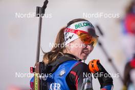 23.01.2015, Antholz, Italy (ITA): Darya Domracheva (BLR) - IBU world cup biathlon, sprint women, Antholz (ITA). www.nordicfocus.com. © Manzoni/NordicFocus. Every downloaded picture is fee-liable.