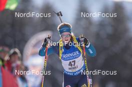 23.01.2015, Antholz, Italy (ITA): Mona Brorsson (SWE) - IBU world cup biathlon, sprint women, Antholz (ITA). www.nordicfocus.com. © Manzoni/NordicFocus. Every downloaded picture is fee-liable.