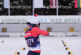 21.01.2015, Antholz, Italy (ITA): Thomas Bormolini (ITA) - IBU world cup biathlon, training, Antholz (ITA). www.nordicfocus.com. © Manzoni/NordicFocus. Every downloaded picture is fee-liable.