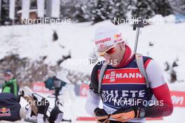 21.01.2015, Antholz, Italy (ITA): Simon Eder (AUT) - IBU world cup biathlon, training, Antholz (ITA). www.nordicfocus.com. © Manzoni/NordicFocus. Every downloaded picture is fee-liable.