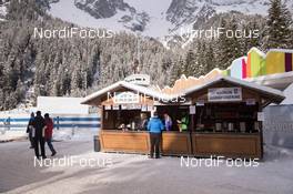 21.01.2015, Antholz, Italy (ITA): Event Feature: The spectators entrance - IBU world cup biathlon, training, Antholz (ITA). www.nordicfocus.com. © Manzoni/NordicFocus. Every downloaded picture is fee-liable.