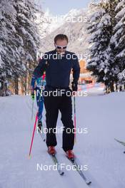 20.01.2015, Antholz, Italy (ITA): Petr Slavic (CZE), media coordinator Team Czech - IBU world cup biathlon, training, Antholz (ITA). www.nordicfocus.com. © Manzoni/NordicFocus. Every downloaded picture is fee-liable.