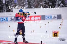 21.01.2015, Antholz, Italy (ITA): Lukas Hofer (ITA) - IBU world cup biathlon, training, Antholz (ITA). www.nordicfocus.com. © Manzoni/NordicFocus. Every downloaded picture is fee-liable.