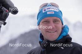 21.01.2015, Antholz, Italy (ITA): Joern Wollschlaeger (GER) coach Team Switzerland - IBU world cup biathlon, training, Antholz (ITA). www.nordicfocus.com. © Manzoni/NordicFocus. Every downloaded picture is fee-liable.
