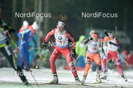 06.02.2015, Nove Mesto, Czech Republic (CZE): Lisa Vittozzi (ITA) - IBU world cup biathlon, relay mixed, Nove Mesto (CZE). www.nordicfocus.com. © Manzoni/NordicFocus. Every downloaded picture is fee-liable.