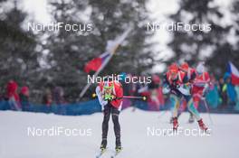 08.02.2015, Nove Mesto, Czech Republic (CZE): Nathan Smith (CAN) - IBU world cup biathlon, pursuit men, Nove Mesto (CZE). www.nordicfocus.com. © Manzoni/NordicFocus. Every downloaded picture is fee-liable.