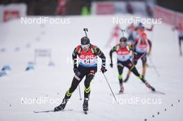 08.02.2015, Nove Mesto, Czech Republic (CZE): Simon Desthieux (FRA) - IBU world cup biathlon, pursuit men, Nove Mesto (CZE). www.nordicfocus.com. © Manzoni/NordicFocus. Every downloaded picture is fee-liable.