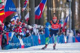 07.02.2015, Nove Mesto, Czech Republic (CZE): Artem Pryma (URK) - IBU world cup biathlon, sprint men, Nove Mesto (CZE). www.nordicfocus.com. © Manzoni/NordicFocus. Every downloaded picture is fee-liable.