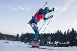 07.02.2015, Nove Mesto, Czech Republic (CZE): Ted Armgren (SWE) - IBU world cup biathlon, sprint men, Nove Mesto (CZE). www.nordicfocus.com. © Manzoni/NordicFocus. Every downloaded picture is fee-liable.