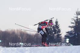 07.02.2015, Nove Mesto, Czech Republic (CZE): Benjamin Weger (SUI) - IBU world cup biathlon, sprint men, Nove Mesto (CZE). www.nordicfocus.com. © Manzoni/NordicFocus. Every downloaded picture is fee-liable.