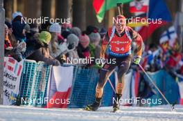 07.02.2015, Nove Mesto, Czech Republic (CZE): Daniel Boehm (GER) - IBU world cup biathlon, sprint men, Nove Mesto (CZE). www.nordicfocus.com. © Manzoni/NordicFocus. Every downloaded picture is fee-liable.