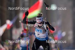 07.02.2015, Nove Mesto, Czech Republic (CZE): Elisa Gasparin (SUI) - IBU world cup biathlon, sprint women, Nove Mesto (CZE). www.nordicfocus.com. © Manzoni/NordicFocus. Every downloaded picture is fee-liable.