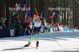 07.02.2015, Nove Mesto, Czech Republic (CZE): Olga Abramova (UKR) - IBU world cup biathlon, sprint women, Nove Mesto (CZE). www.nordicfocus.com. © Manzoni/NordicFocus. Every downloaded picture is fee-liable.