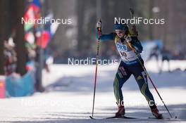 07.02.2015, Nove Mesto, Czech Republic (CZE): Mona Brorsson (SWE) - IBU world cup biathlon, sprint women, Nove Mesto (CZE). www.nordicfocus.com. © Manzoni/NordicFocus. Every downloaded picture is fee-liable.