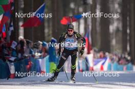 07.02.2015, Nove Mesto, Czech Republic (CZE): Justine Braisaz (FRA) - IBU world cup biathlon, sprint women, Nove Mesto (CZE). www.nordicfocus.com. © Manzoni/NordicFocus. Every downloaded picture is fee-liable.